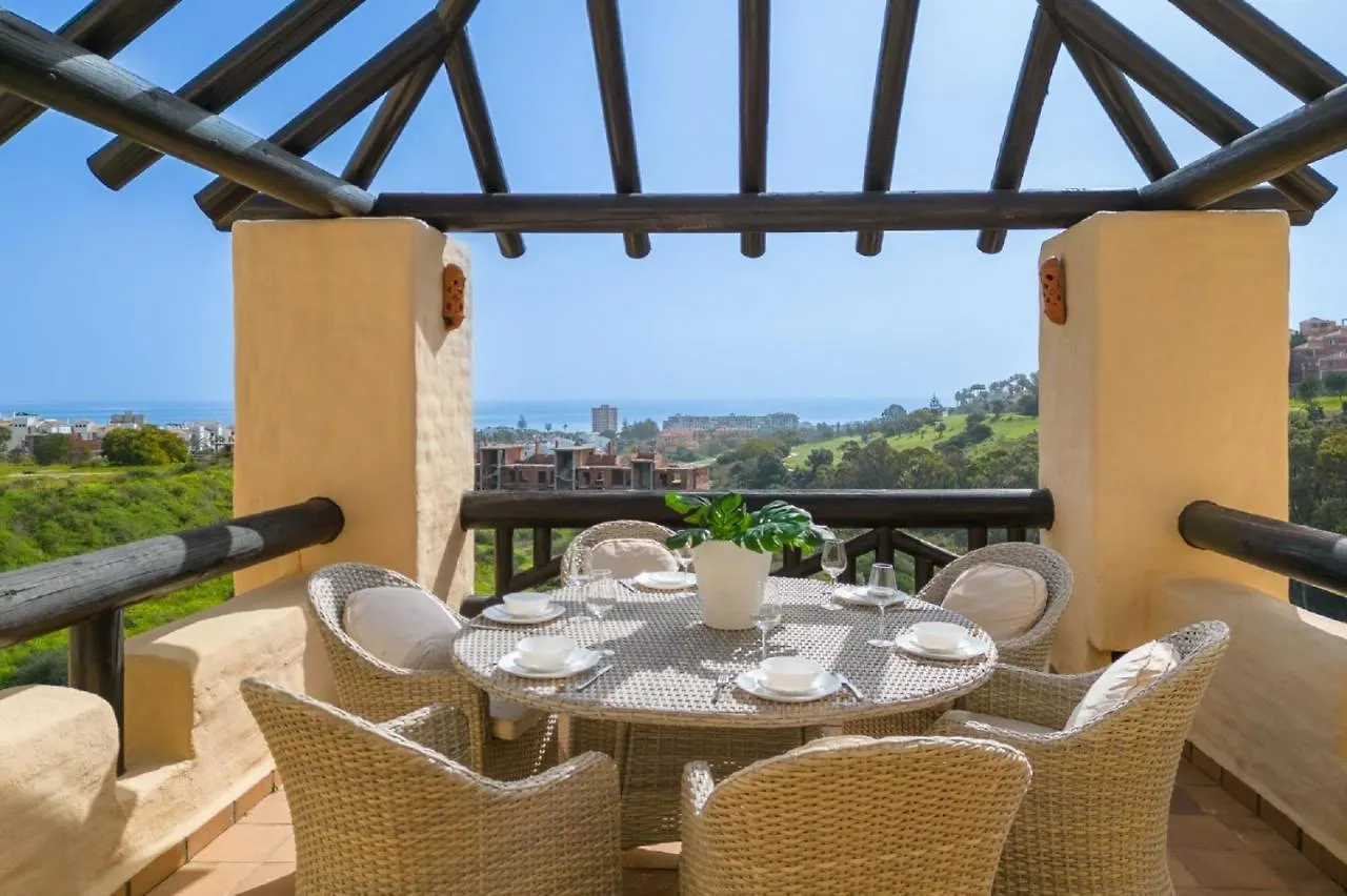 شقة 15 First Line Penthouse With Wonderful Seaview Near Duquesa Golf Manilva Andalucia