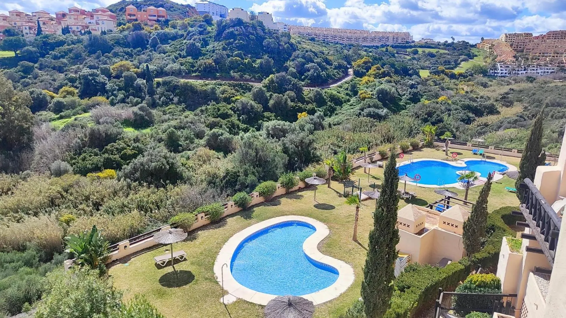 شقة 15 First Line Penthouse With Wonderful Seaview Near Duquesa Golf Manilva Andalucia